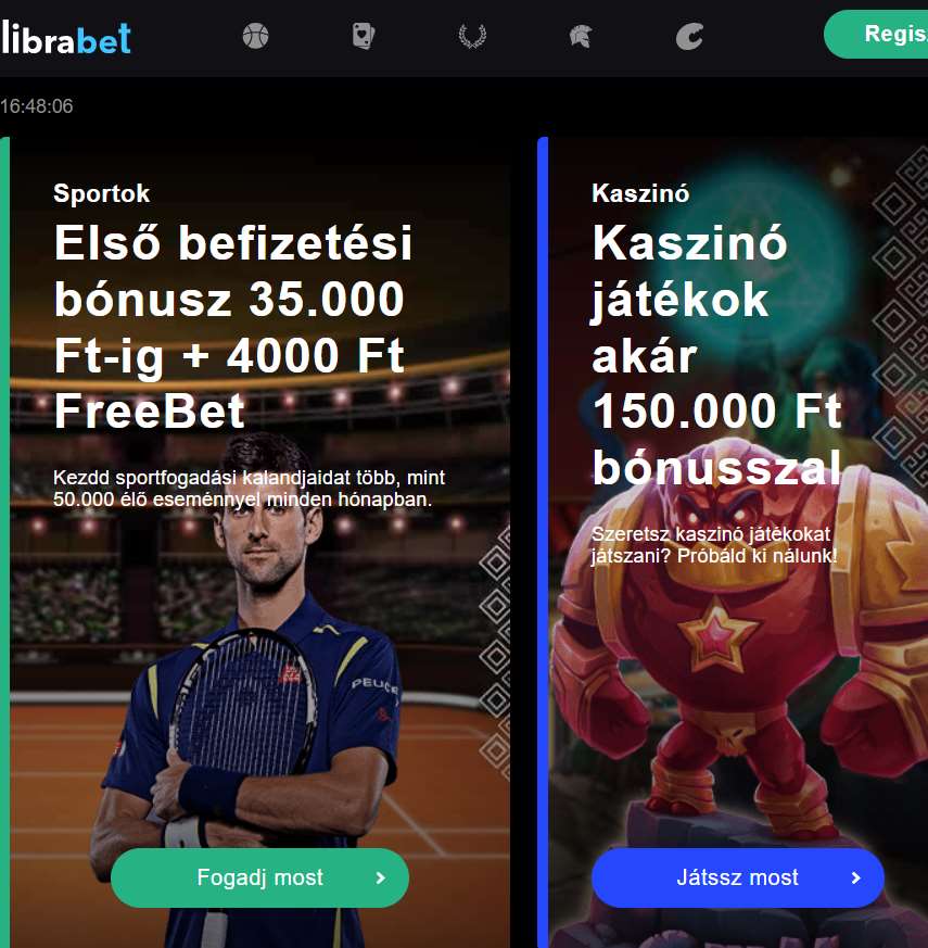 Librabet weboldal